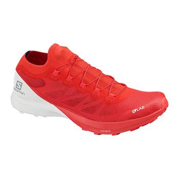 Salomon S/LAB SENSE 8 - Cervene Trailová Bežecká Obuv Damske, S0157SK